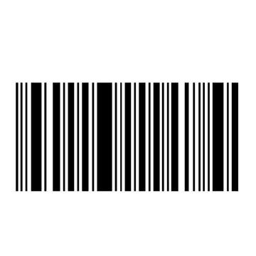 A high-contrast 1D barcode