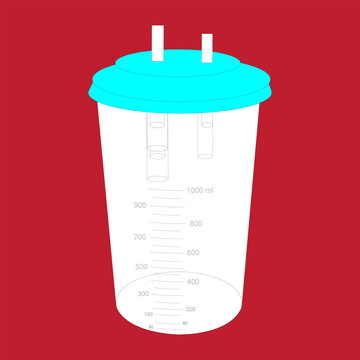 Vaso recolector de gleras
