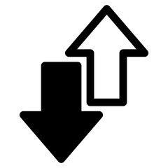 up and down arrow icon © stock
