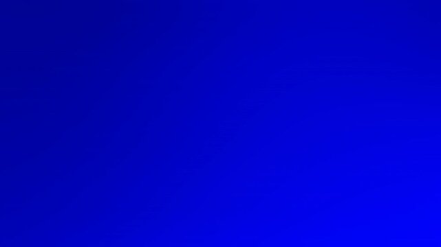 Deep blue abstract background with glowing gradient. Smooth blur movement loop