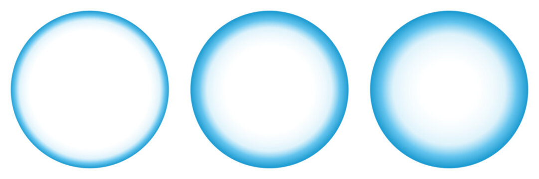 Purified Drinking Water Hydration Drop Icon Blue Spheres