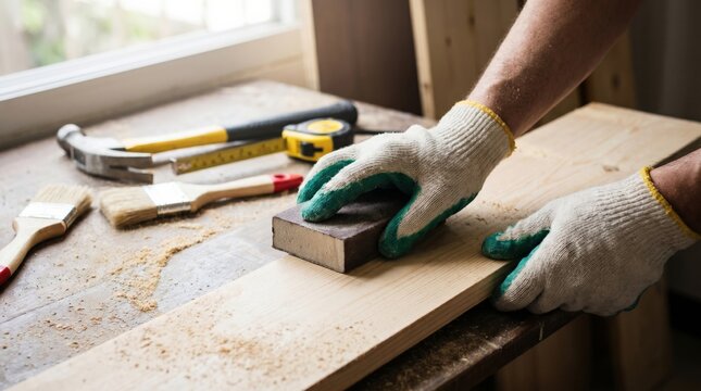Obsessive attention to detail hand sanding custom miniature joinery piece