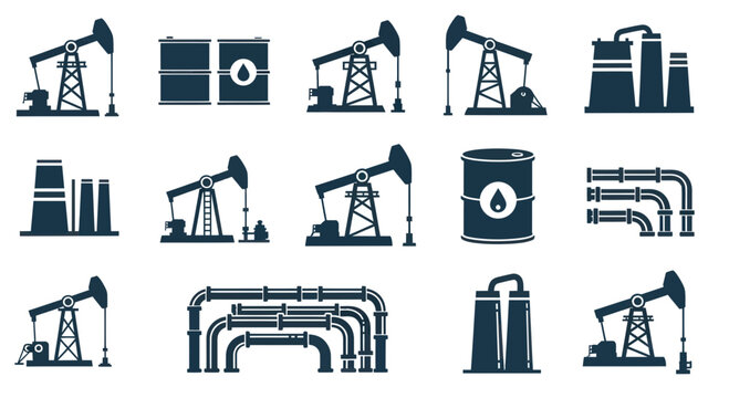 Oil Pump Jacks and Industrial Equipment.
