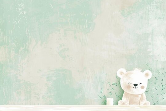 background with teddy bear