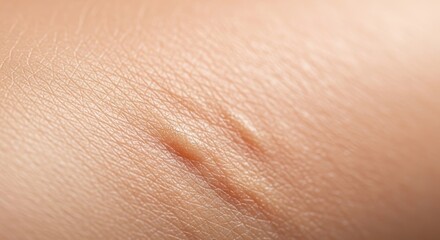 Fototapeta premium Extreme macro shot of skin surface showing the loss of natural glow, shifting from luminous hydration to a dull, matte, and uneven texture, transition, aesthetic, elasticity
