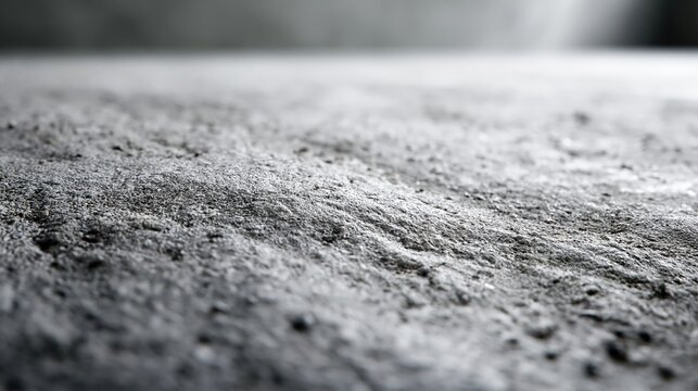 A close up, low angle view of a rough concrete surface reveals its intricate texture and subtle variations in light and shadow. This detailed background provides a versatile and robust foundation.