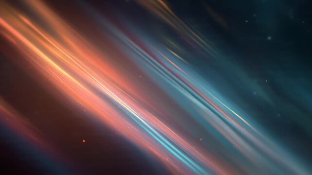 Dynamic abstract streaks of radiant color, showcasing the harmony of intersecting lines, evoking a sense of motion and energy with luminous hues. 