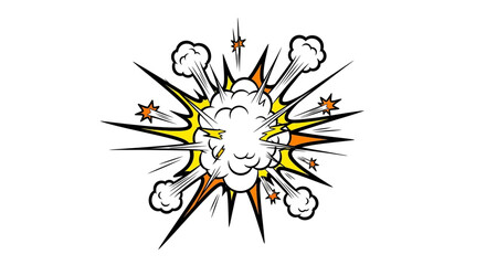 Explosion Comic Book Style © Romadon