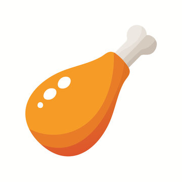Fried Chicken Leg Icon