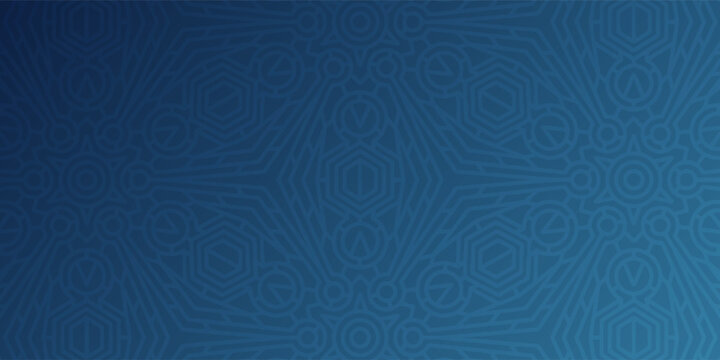 Abstract Islamic design featuring intricate geometric patterns with subtle shadow effects.