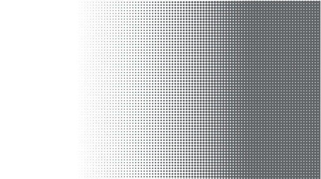 Minimalist Gradient Halftone Dot Pattern Background