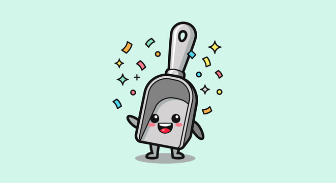 Cute Animated USB Flash Drive Character Mascot With Smile.