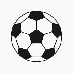 Fototapeta premium Soccer Ball: A close-up shot of a classic soccer ball, perfect for sports-themed designs and projects.