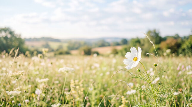 white daisies