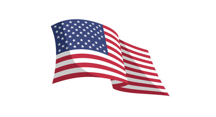 Obraz premium american flag vector