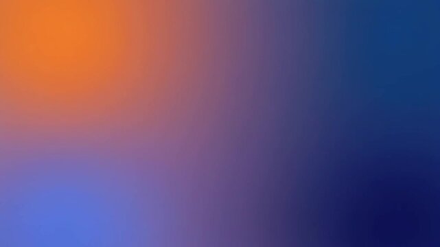 Vibrant Orange and Blue Gradient Background with Soft Blending