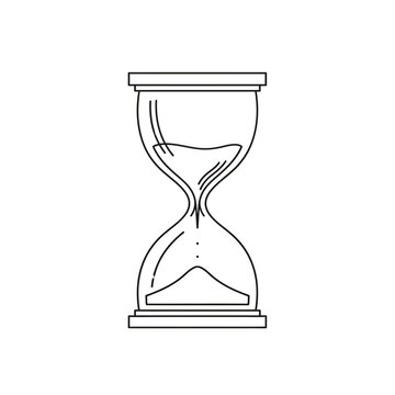 Hourglass Icon - Time Passing Symbol