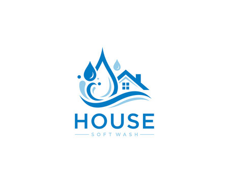 House cleaning logo