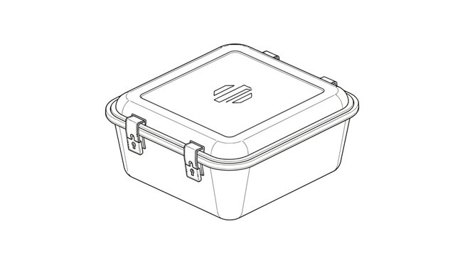 Plastic Storage Container Box.