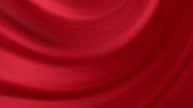Abstract red gradient waves background with smooth flowing curves and soft glossy highlights.