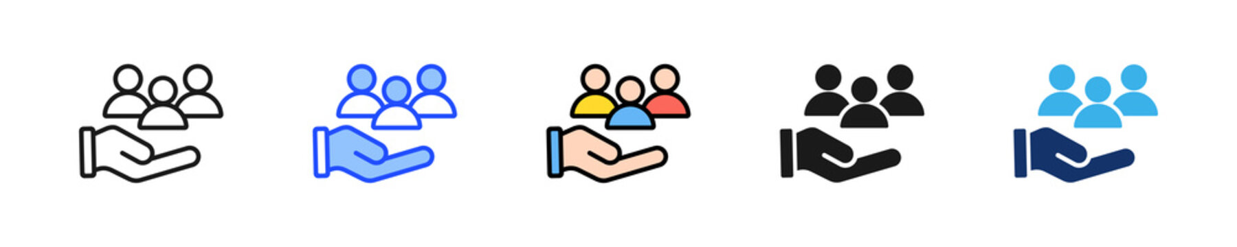 Moderator Icon Collection With Multiple Styles