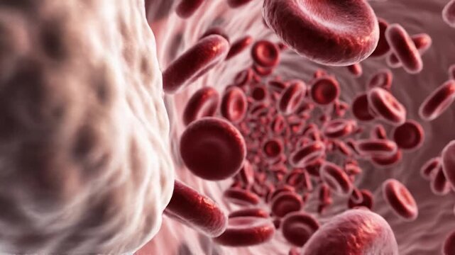 3d rendered illustration of a blood cells