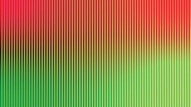 Vibrant vertical gradient a spectrum of red orange and green