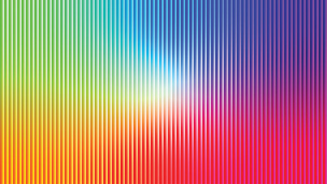 Vibrant spectrum a full rainbow gradient of vertical lines