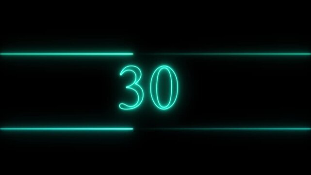 35 to 0 second countdown digital clock timer icon, Digital Countdown Clock &ndash; 35 Seconds 35 second, countdown, advertisement, alarm, animation, icon