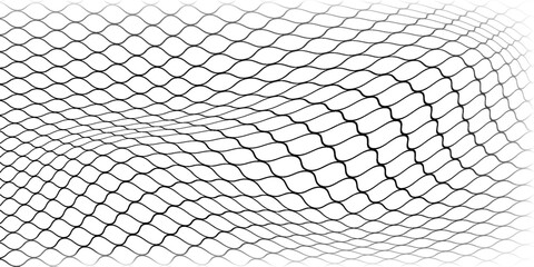 Mesh texture for fishing nets. Seamless pattern for sportswear or soccer goal, volleyball net, basketball hoop, hockey, athletics. © rafi