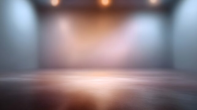 Atmospheric studio background featuring dramatic uplighting and a smooth reflective surface for professional display