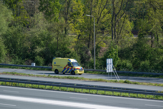 Ambulance Driving on Highway