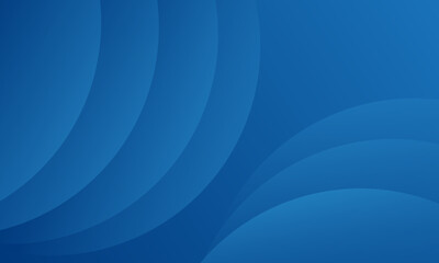 Obraz premium Abstract blue color background. Dynamic shapes composition. Vector illustration