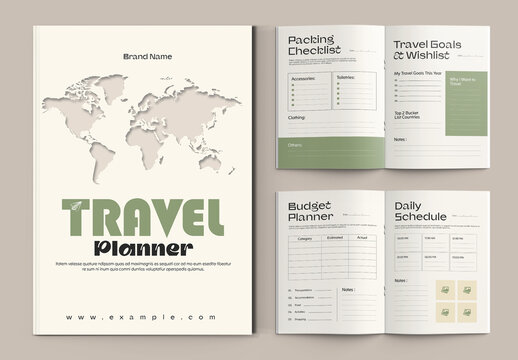 Vacation And Travel Planner Template