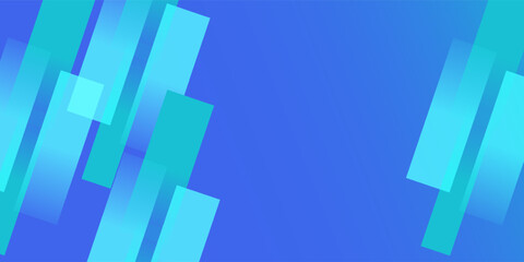 Fototapeta premium Abstract modern blue background of gradient mesh. Blurred abstract colored aurora sky background. Colorful gradient for covers, wallpapers, branding, social media templatea