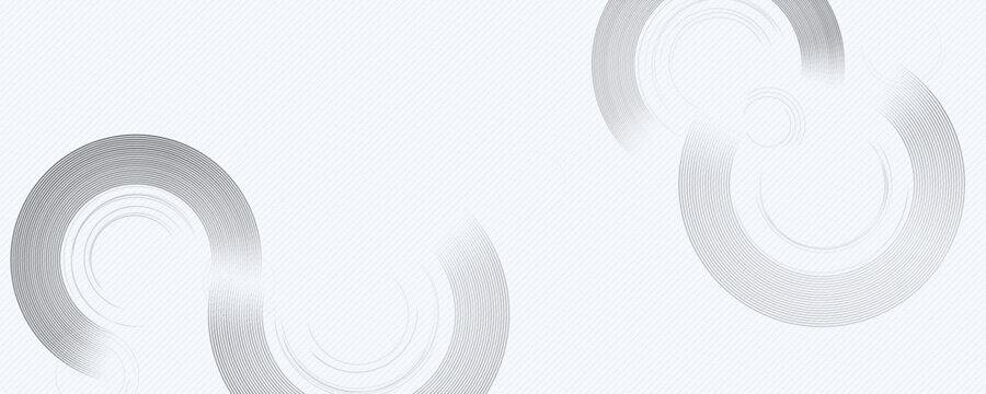 Minimal Gradient Concentric Ring Pattern