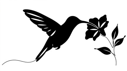 Fototapeta premium vector illustration of a bird