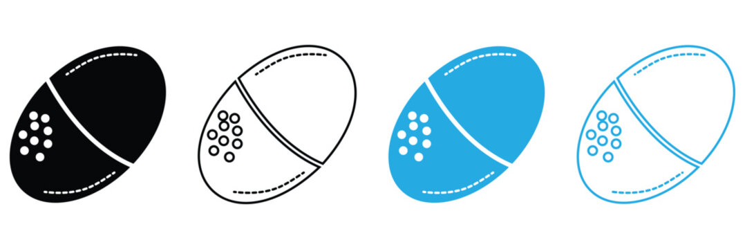 Capsule glyph Pill icons set. Medicine drugs pills capsule vector illustration eps 10.