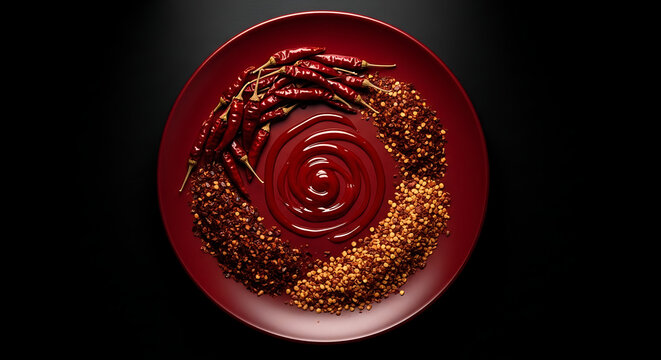 Close up of chocolate dessert.