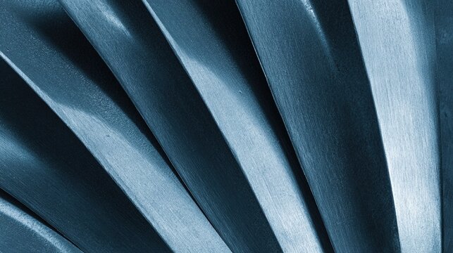 hardware. Metallic abstract pattern with blue tones, highlighting industrial design and texture. safety posters, maintenance manuals, designed for industrial assembly lines and welding operations.