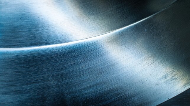 hardware. Metallic abstract pattern with blue tones, highlighting industrial design and texture. safety posters, maintenance manuals, designed for industrial assembly lines and welding operations.