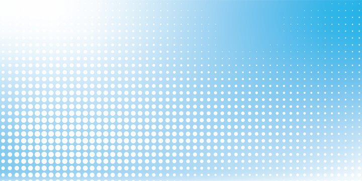 Colorful abstract background with white and blue color, halftone effect, dot pattern. Vector illustration.EPS10