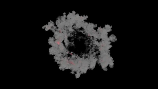 Magic smoke blast shockwave VFX element, 4k pro res, flash smoke burst shiny explosion, 2d cartoon FX with alpha channel, pre rendered bubble storm bomb, cinematic visual pack