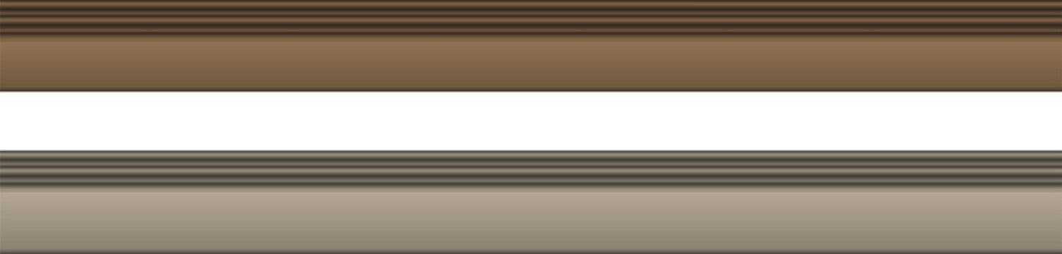 Wooden Decorative Molding Trim Set Horizontal Baseboard Strips Classic Interior Design Elements