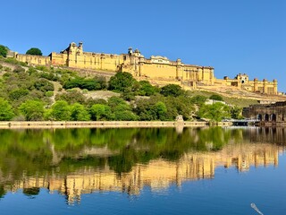 Fototapeta premium Fort Amber in Jaipur (Indien)