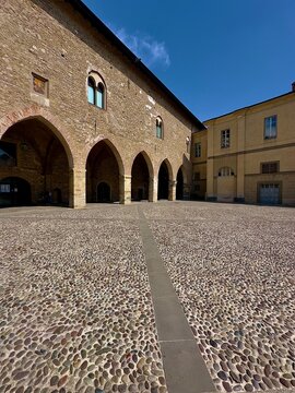 Cittadella Viscontea in Bergamo (Italien)