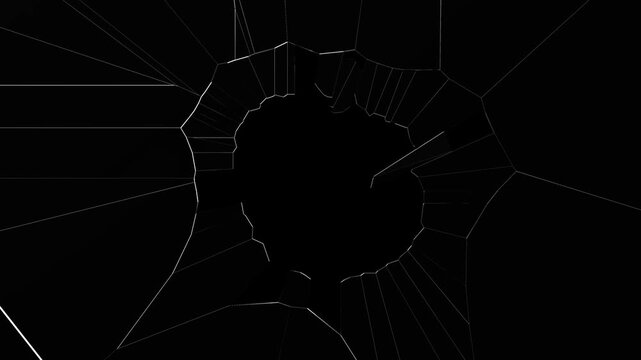 broken glass, with a green screen background, Breaking glass motion graphics. Cracked glass fracture effect, cracks glass fracture effect texture isolated abstract black background