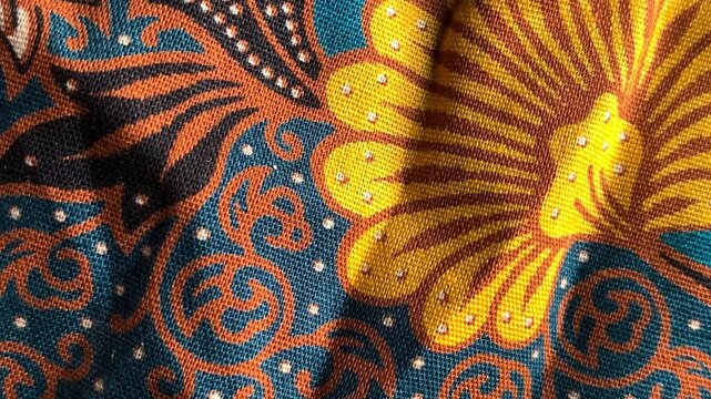 batik indonesian art motion
