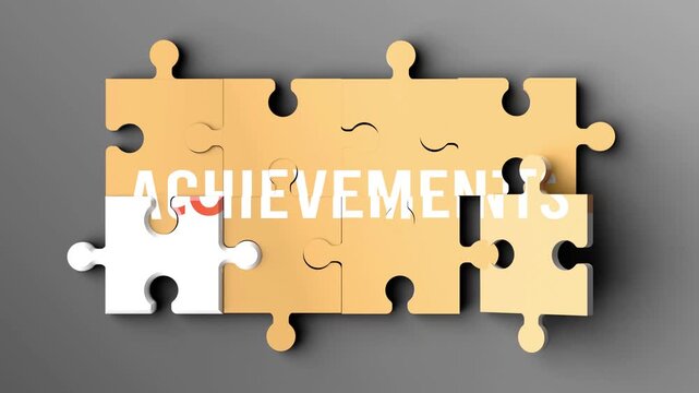 Consistency and achievements cause and effect relationship - when many parts of a Consistency puzzle come together, they create Achievements at the same time.