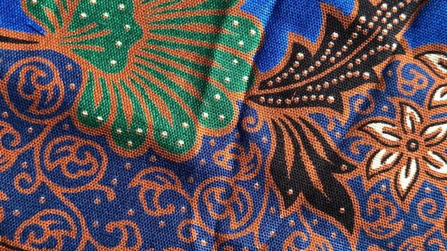 batik indonesian art motion